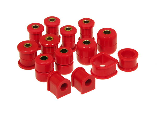 Prothane 85-89 Toyota MR2 Total Kit - Red - Bull Strap