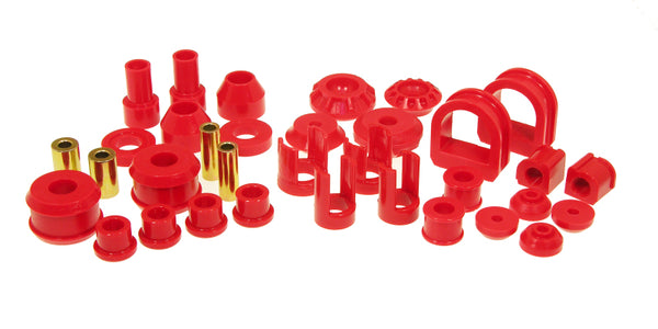 Prothane 85-98 VW Golf / Jetta Total Kit - Red - Bull Strap