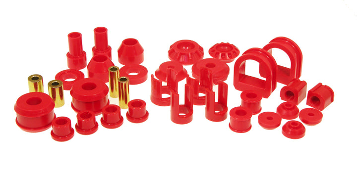 Prothane 85-98 VW Golf / Jetta Total Kit - Red - Bull Strap