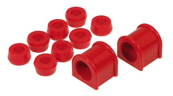Prothane 87-96 Jeep YJ Front Sway Bar Bushings - 1 1/8in - Red - Bull Strap