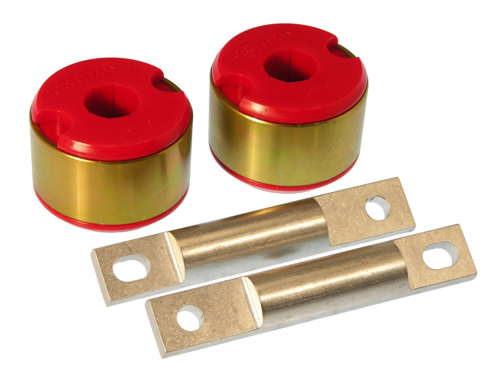 Prothane 88-00 Honda Civic Rear Trailing Arm Bushings - Red - Bull Strap