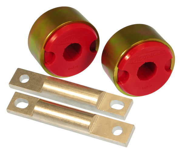 Prothane 90-93 Acura Integra Rear Trailing Arm Bushings - Red - Bull Strap