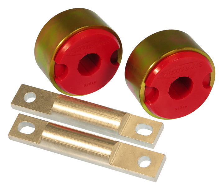 Prothane 90-93 Acura Integra Rear Trailing Arm Bushings - Red - Bull Strap