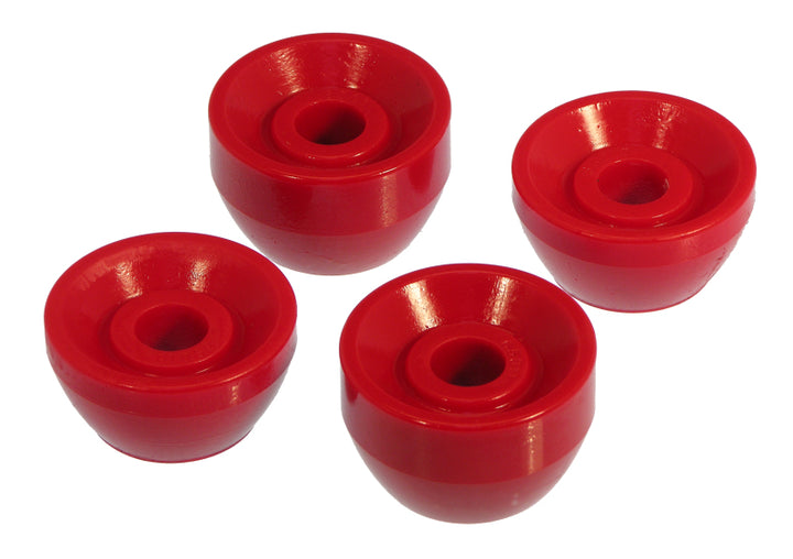 Prothane 90-97 Honda Accord Front Strut Rod Bushings - Red - Bull Strap