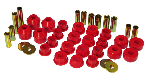 Prothane 91-95 Toyota MR2 Total Kit - Red - Bull Strap