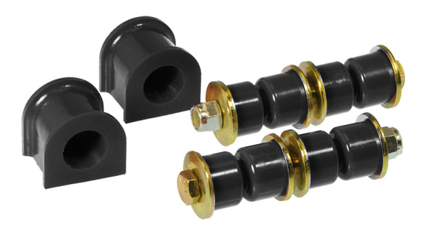 Prothane 92-97 Honda Civic Front Sway Bar Bushings - 21mm - Black - Bull Strap