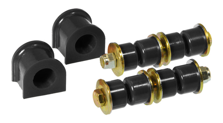 Prothane 92-97 Honda Civic Front Sway Bar Bushings - 21mm - Black - Bull Strap