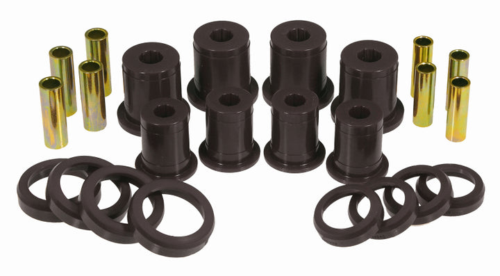 Prothane 94-01 Dodge Ram 4wd Front Control Arm Bushings - Black - Bull Strap