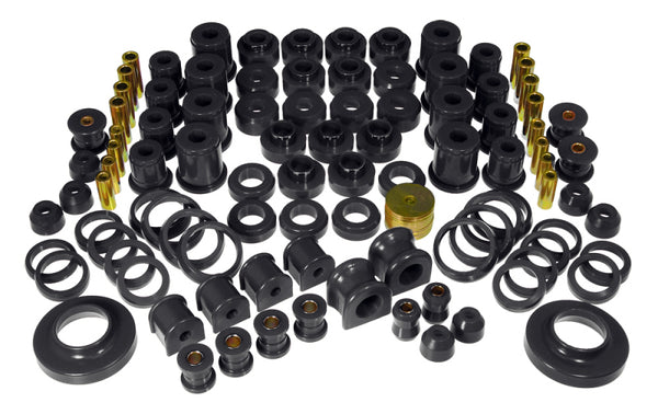 Prothane 97-06 Jeep TJ Total Kit - Black - Bull Strap