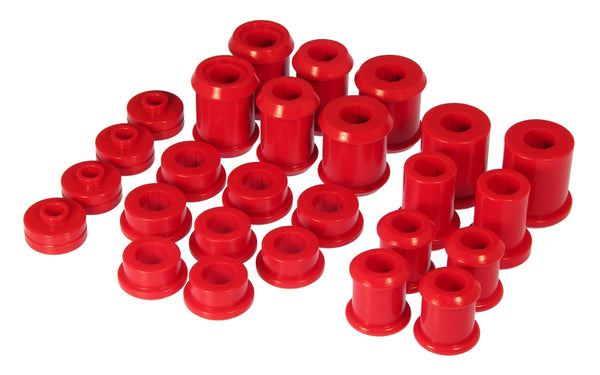 Prothane 97-13 Chevy Corvette Total Kit - Red - Bull Strap