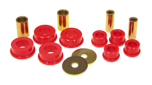 Prothane 98-05 Subaru WRX Front Control Arm Bushings - Red - Bull Strap