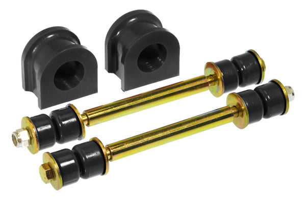 Prothane 99-01 GM 2/4wd Front Sway Bar Bushings - 1.13in - Black - Bull Strap