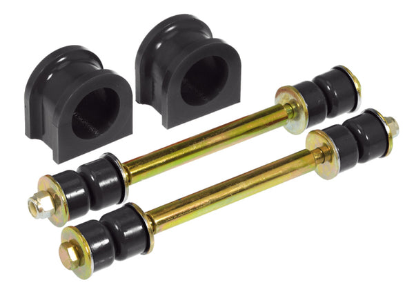 Prothane 99-06 Chevy Silverado Front Sway Bar Bushings - 1.42in - Black - Bull Strap