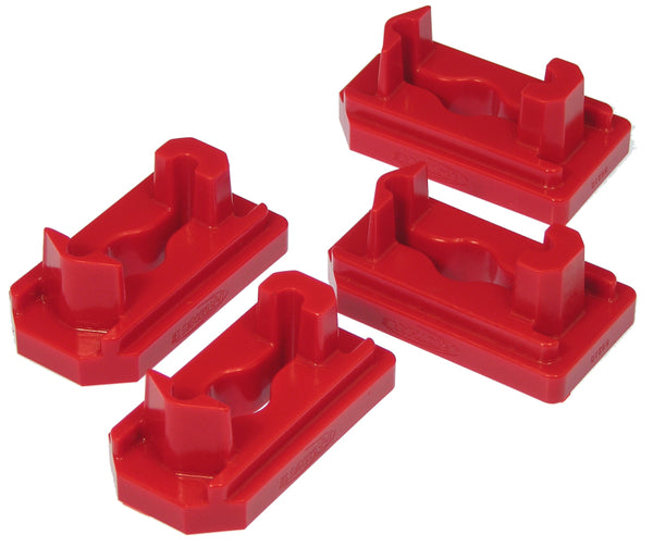 Prothane Dodge Ram 6.7 Cummins Motor Mount Insert - Red - Bull Strap
