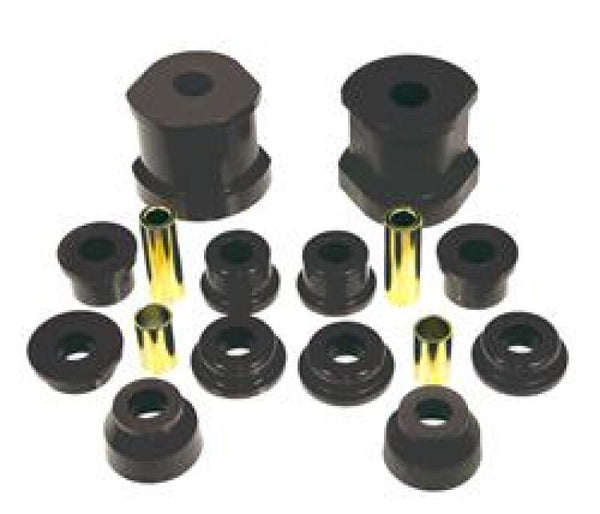 Prothane Mitsubishi 3000GT Front Lower Control Arm Bushings - Black - Bull Strap