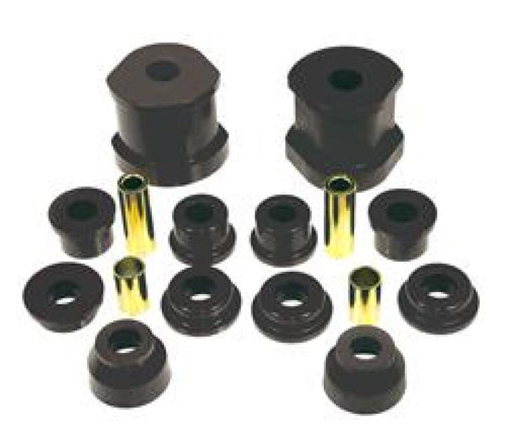 Prothane Mitsubishi 3000GT Front Lower Control Arm Bushings - Black - Bull Strap