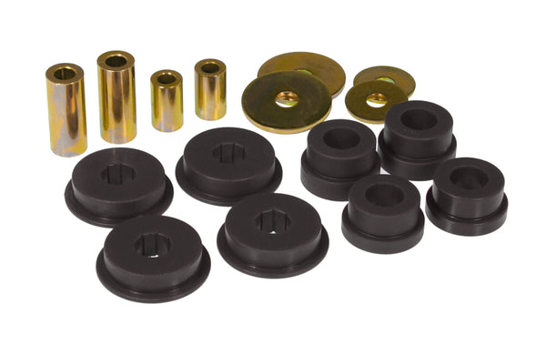 Prothane Mitsubishi Evo 8 Diff/Mustache Bar Bushings - Black - Bull Strap
