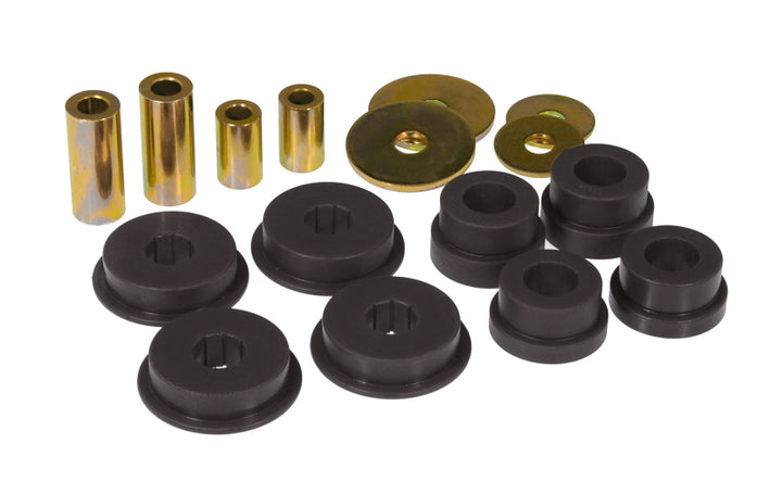 Prothane Mitsubishi Evo 8 Diff/Mustache Bar Bushings - Black - Bull Strap
