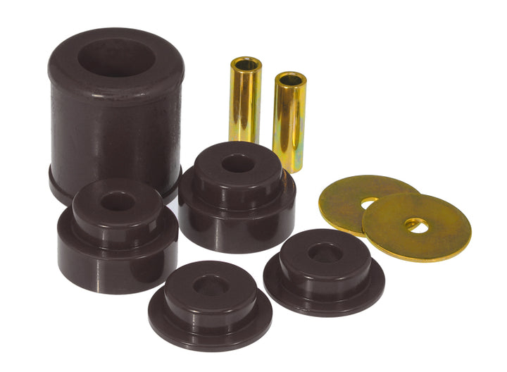 Prothane Nissan Diff Bushings - Black - Bull Strap