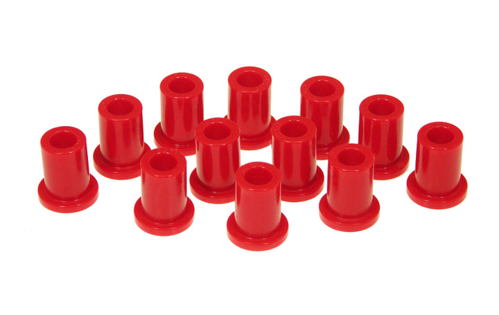 Prothane Toyota FJ40 4wd Spring & Shackle Bushings - Red - Bull Strap