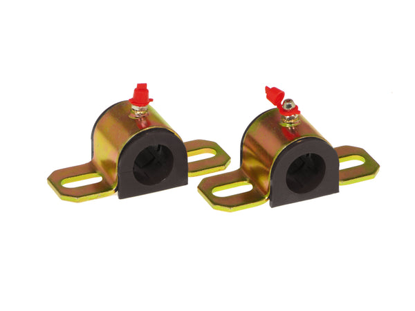 Prothane Universal Greasable Sway Bar Bushings - 7/8in - Type A Bracket - Black - Bull Strap