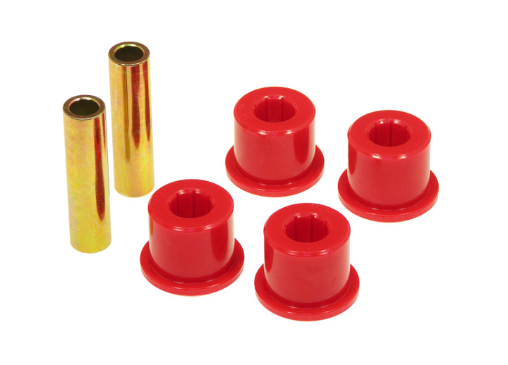 Prothane Universal Pivot Bushing Kit - 1-1/2 for 1/2in Bolt - Red - Bull Strap
