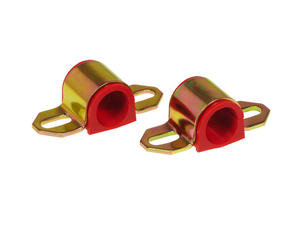 Prothane Universal Sway Bar Bushings - 1in for A Bracket - Red - Bull Strap