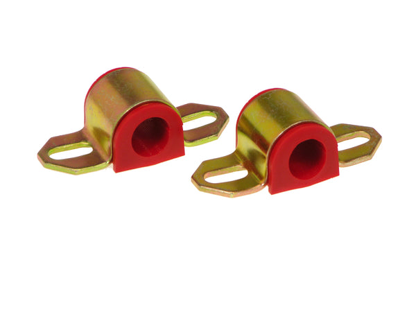 Prothane Universal Sway Bar Bushings - 20mm for A Bracket - Red - Bull Strap