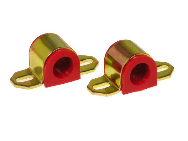 Prothane Universal Sway Bar Bushings - 27mm for B Bracket - Red - Bull Strap