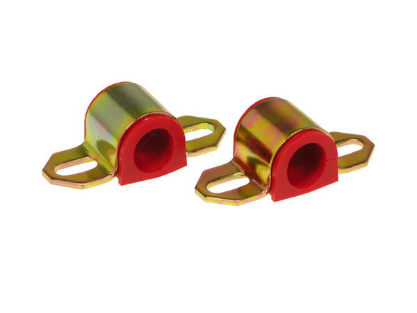 Prothane Universal Sway Bar Bushings - 7/8in for A Bracket - Red - Bull Strap