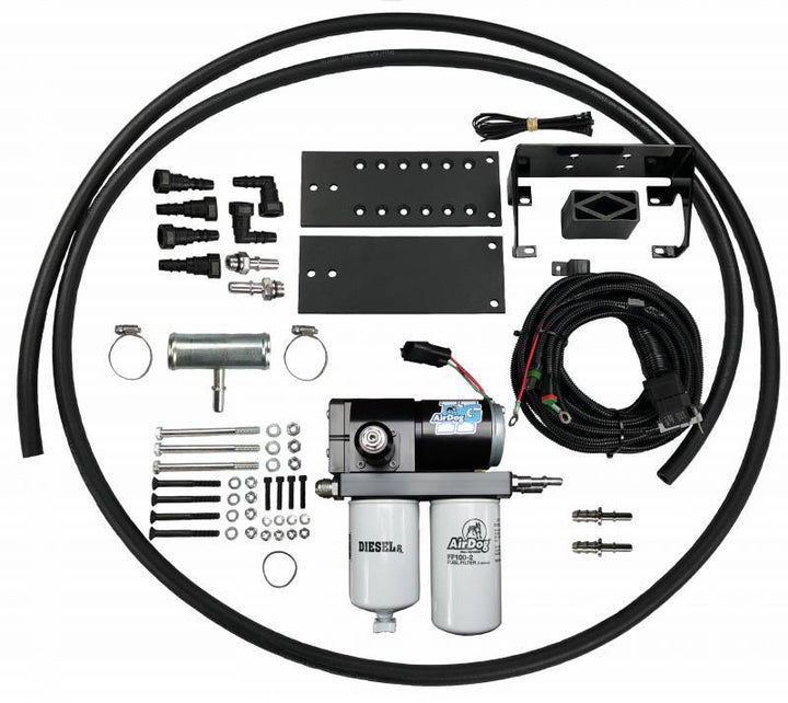 PureFlow AirDog II-5G 08-10 Ford 6.4L Powerstroke DF-100-5G Fuel Air Separation System - Bull Strap