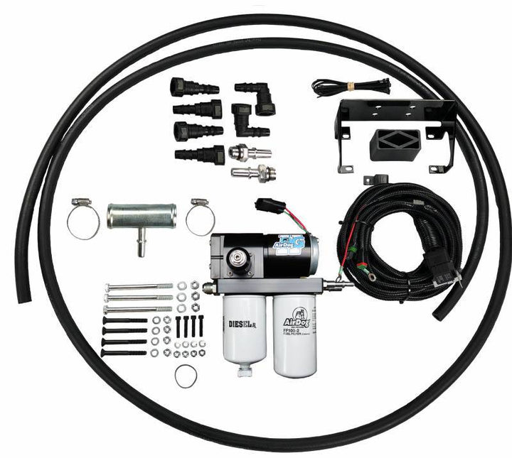 PureFlow AirDog II-5G 11-14 Chevrolet 6.6L Duramax DF-100-5G Fuel Air Separation System - Bull Strap
