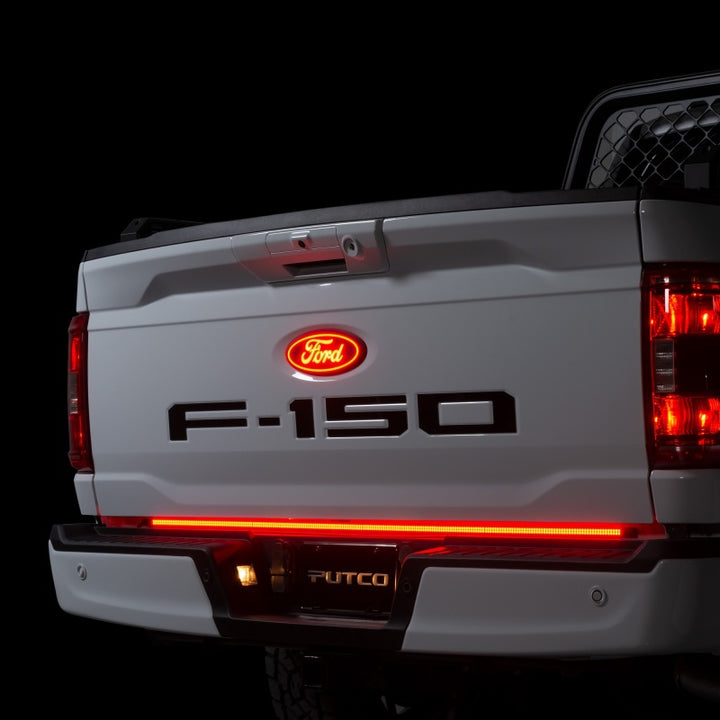 Putco 15-20 Ford F-150 Rear Luminix Ford LED Emblem (Does not Fit Platinum or Limited) - Bull Strap