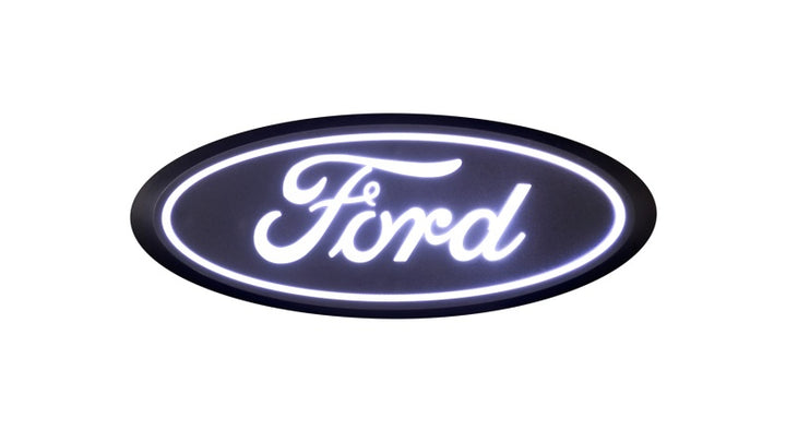 Putco 17-20 Ford SuperDuty Front Luminix Ford LED Emblem - w/o Camera CutOut - Bull Strap