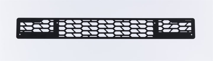 Putco 18-20 Ford F-150 - Hex Shield - Black Powder Coated Bumper Grille Inserts - Bull Strap