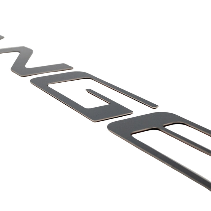 Putco 19-20 Ford Ranger - Black Platinum Tailgate Letters RANGER - Bull Strap