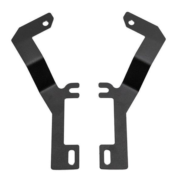 Putco 19-22 GMC Sierra 1500 Luminix Hood Brackets (Works w/ Luminix Block Lamps PN 10004 or 10007) - Bull Strap