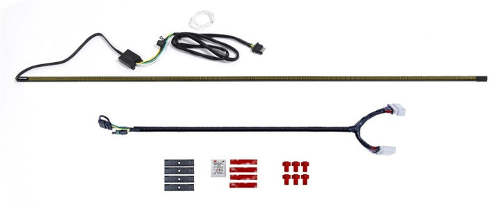 Putco 2019+ Silverado/Sierra 60in Red Light Blade Direct Fit Kit Red - Bull Strap