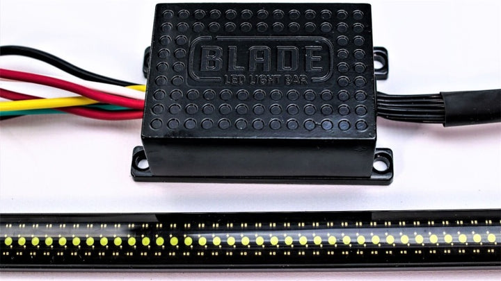 Putco 60in Red Blade LED Tailgate Light Bar for Ford Turcks w/ Blis and Trailer Detection - Bull Strap