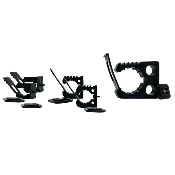 Putco Full Set of MOLLE Mount Grip kit (Set of 5 - x2 Small - x2 Medium - x1 Large) - Bull Strap