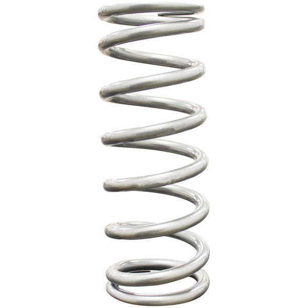 QA1 2-1/2in ID High Travel Spring - 9in Length x 250lbs/in - Silver Powder Coated - Bull Strap