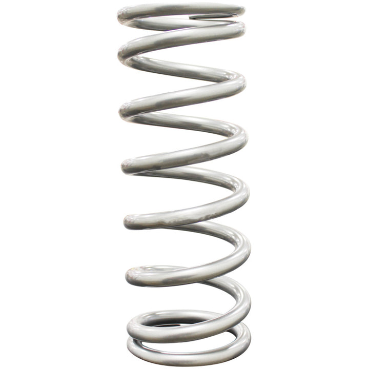 QA1 2-1/2in ID High Travel Spring - 9in Length x 300lbs/in - Silver Powder Coated - Bull Strap