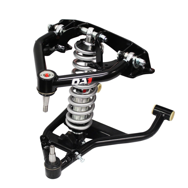 QA1 88-98 C1500 Level 3 Front Coil-Over Conversion Kit - Double Adjustable (600lbs/in) - Bull Strap