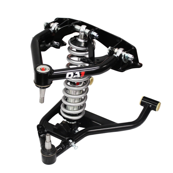 QA1 88-98 C1500 Level 3 Front Coil-Over Conversion Kit - Double Adjustable (600lbs/in) - Bull Strap
