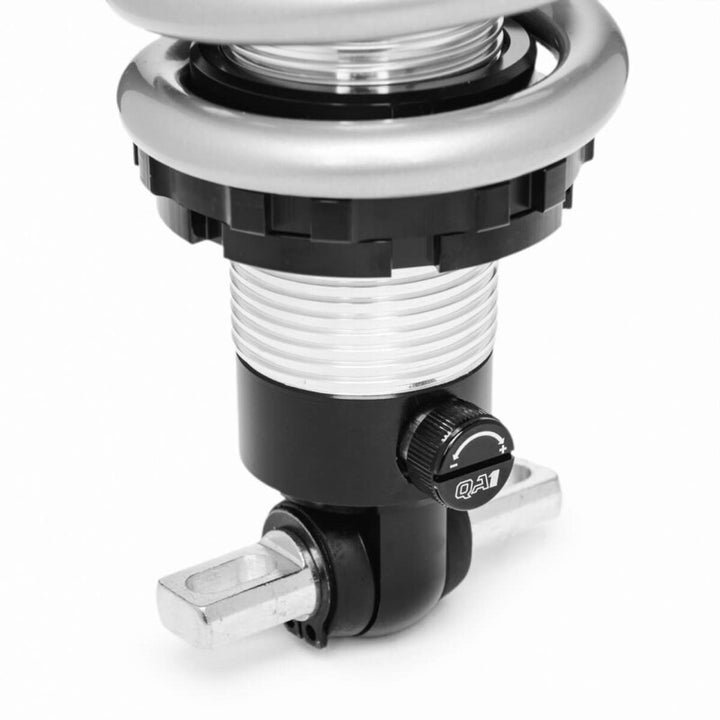 QA1 GM Pro Front Coil-Over System - Single Adj. - 10in x 400lbs/in - Pigtail - Aluminum - Bull Strap