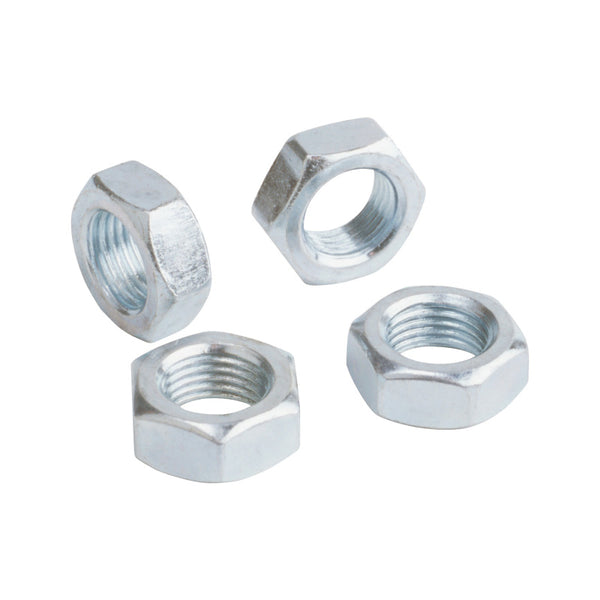 QA1 Jam Nut - 10-32 Right Hand - 3/8in Hex 1/8in Wide - Steel - Bull Strap