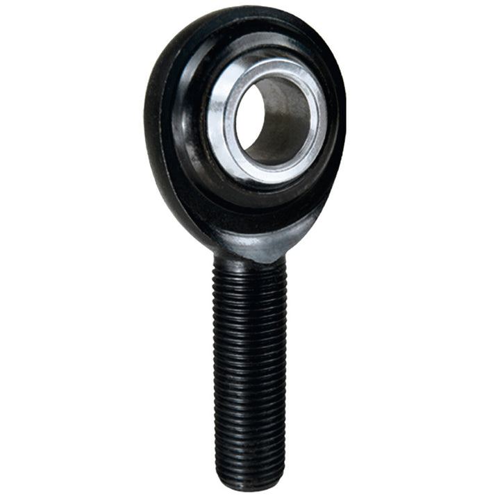 QA1 PC Series 2-Pc Rod End - Male/Right Hand - .625in Bore x 5/8-18 - Alloy Steel w/PTFE - Bull Strap
