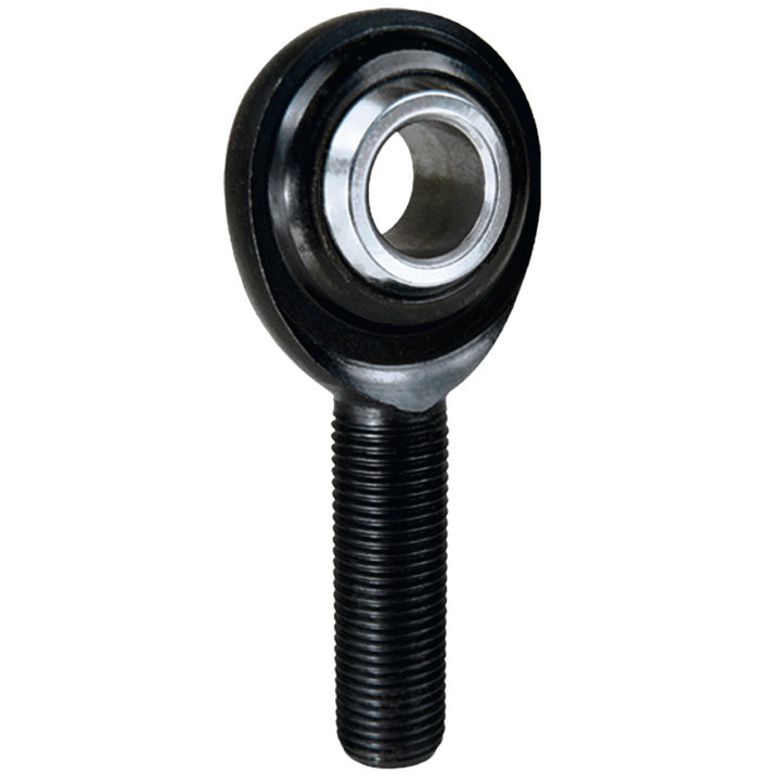 QA1 PC Series 2-Pc Rod End - Male/Right Hand - .625in Bore x 5/8-18 - Alloy Steel w/PTFE - Bull Strap