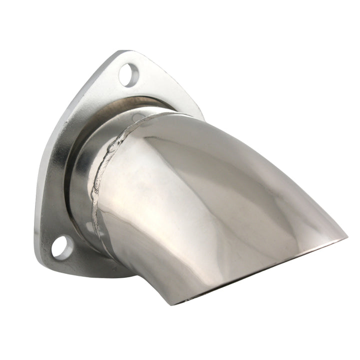 QTP 3in Bolt-On QTEC Adjustable Turn Down - Bull Strap