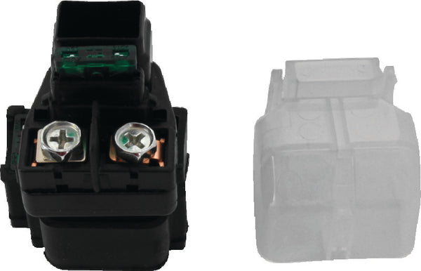 QuadBoss 02-07 Suzuki LT-A400 Eiger 2x4 Starter Solenoid & Relay - Bull Strap